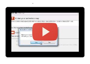 Activating RTX2012 without Direct Internet Access