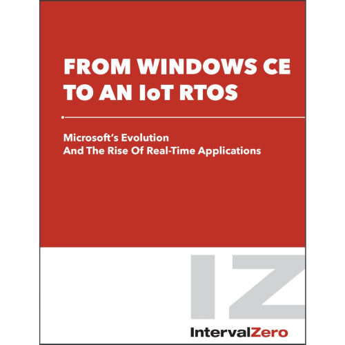 From Windows CE to an IoT RTOS