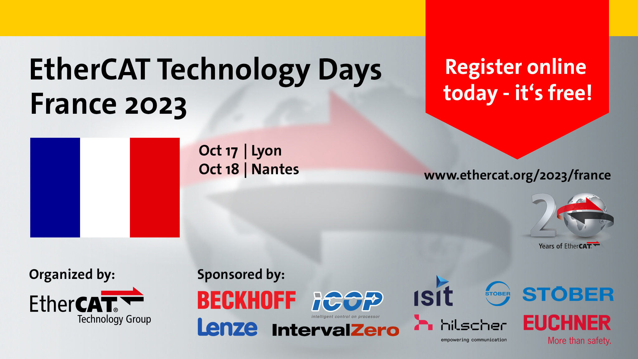 ETG EtherCAT Technology Days 2023